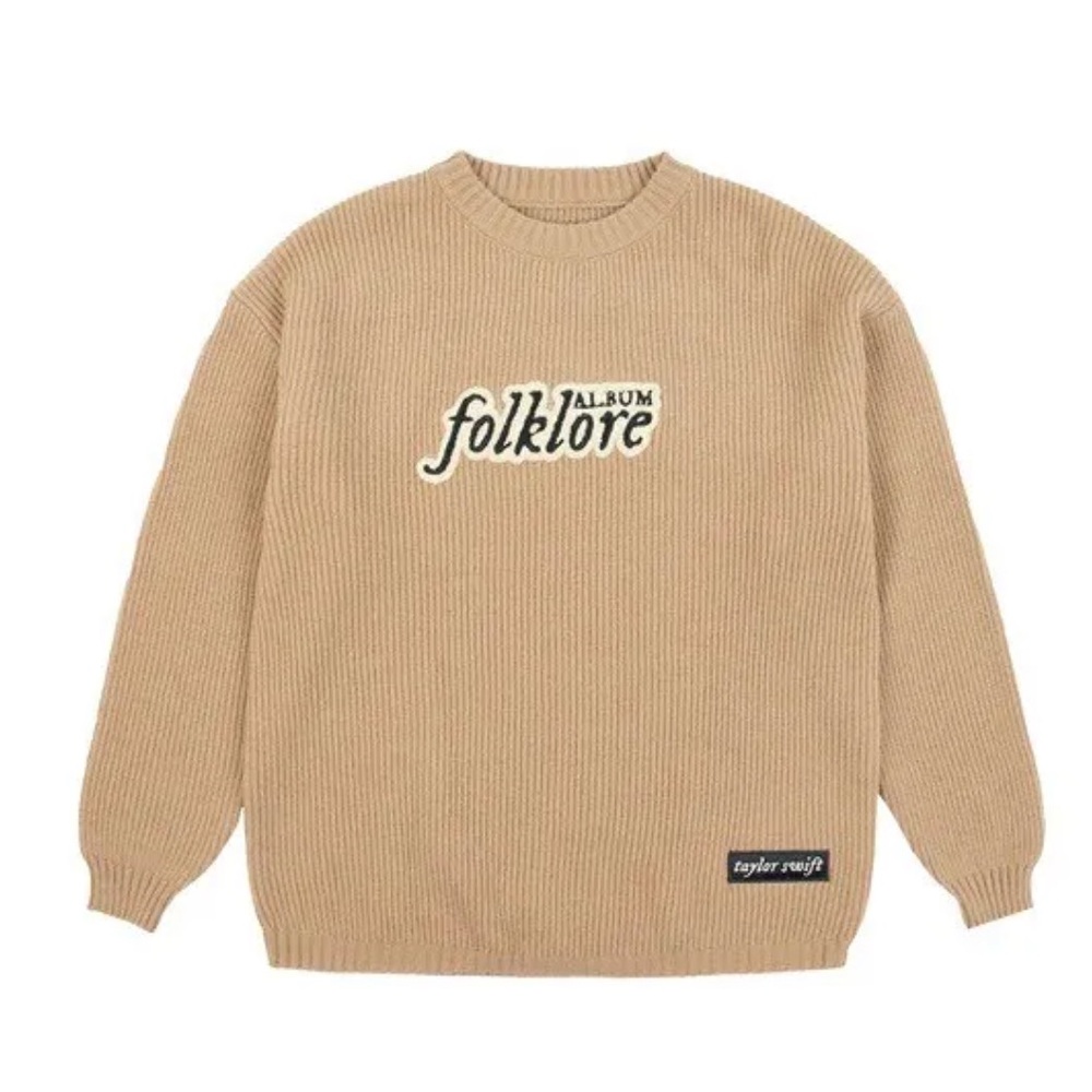 Taylor Swift Folklore Sweater Brown Official Merch